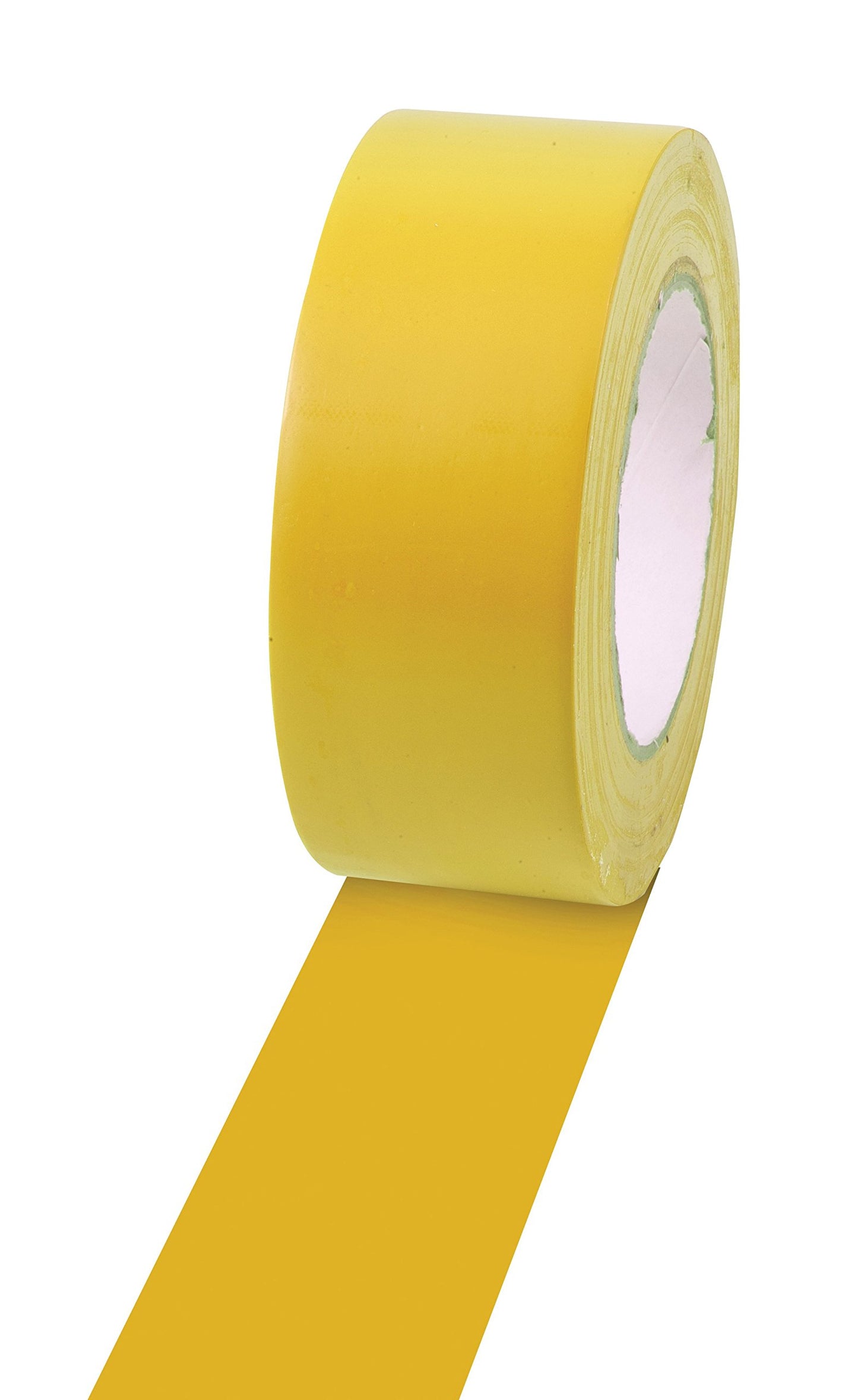 Champion Sports Vinyl Tape, 2” Wide x 36 Yards Long, Yellow - Durable Floor Marking Tape - Schools, Gyms, Restaurants