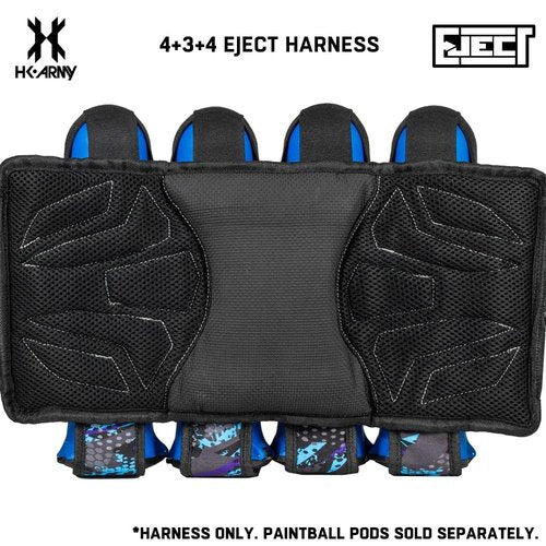 HK Army 4+3 Eject Paintball Harness Pod Pack - Poison