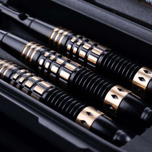 MageRabbit Professional Steel Darts Set,Copper Barrel,Metal Tip Darts with Dart Carrying Case +Extra Flight+ Alum Shafts+Dart Tools. Metal Darts,Steel Tip Darts for Dartboard