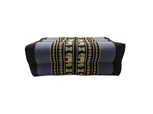 Thai Yoga Meditation Cushion - 100% Kapok/Cotton, Use for Meditation, Yoga Made in Thailand