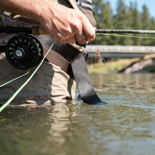 RIO Products Trout Powerflex Plus Leader, Pre-Tied Loop for Easy Rigging, High Performance Tapered Leader Line, Clear, 9FT, 5X, Pack of 3