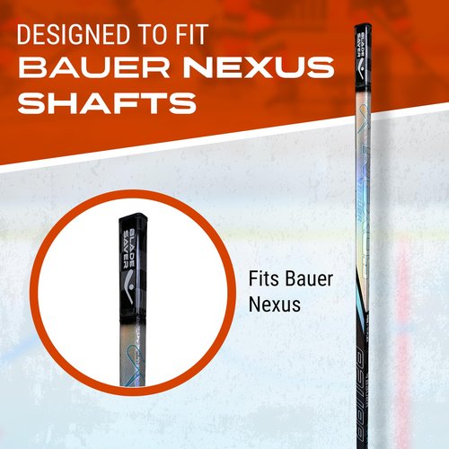 BLADE SAVER Bauer Vapor and Nexus Composite Hockey Stick Extension Senior Carbon Fiber Composite Hockey Stick Plug End Made for Bauer Vapor and Nexus, Senior 4" End Plug