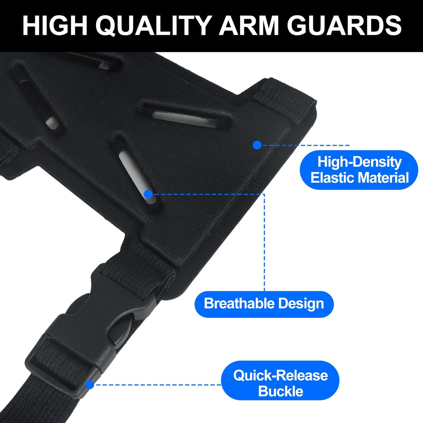 Archery Arm Guard Adjustable Bow Armguard Archery Forearm Protector Lightweight Hunting Target Shooting Arm Guards for Archery for Archer Hunter Fits Youth & Adults（S）
