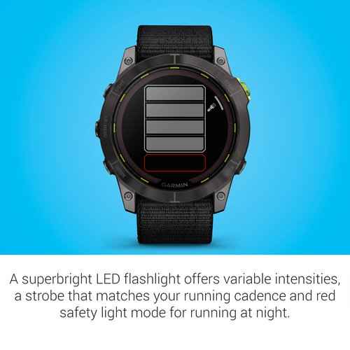 Garmin Enduro??2 ??Ultraperformance Watch, Long-Lasting GPS Battery Life, Solar Charging, Preloaded Maps (Renewed), Black
