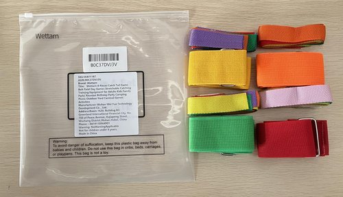 Wettarn 8-Piece Catch Tail Game Belt Set - Field Day Games Catching Equipment for Adults and Kids, Ideal for Family Gatherings, Parks, Reunions, Birthday Parties, Camping, and Outdoor Activities