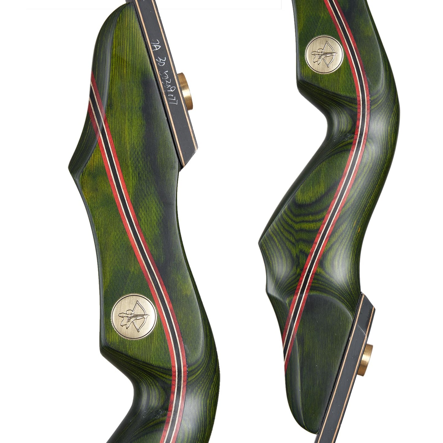 GQT Archery 60" Recurve Bow and Arrow Set for Adults, 30-50lbs Right Hand Wooden Hunting Bow for Outdoor, Hunting and Practice, Standard Target Archery Beginner Recurve Bow and Arrows Kit (50lbs)