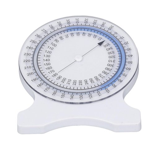 PerGar Inclinometer Gauge for Physical Therapy Non Leak Bubble Accurate Measurements for Students Professionals Your Professional Physical Therapy Aid (Blue)
