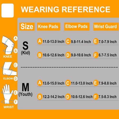 ENHERWE Girls Kids Protective Gear Set,Include Knee Pads,Wrist Guards and Elbow Pads,Children Protective Gear Set for Skating Cycling Bike Rollerblading Scooter,Pink and Size M