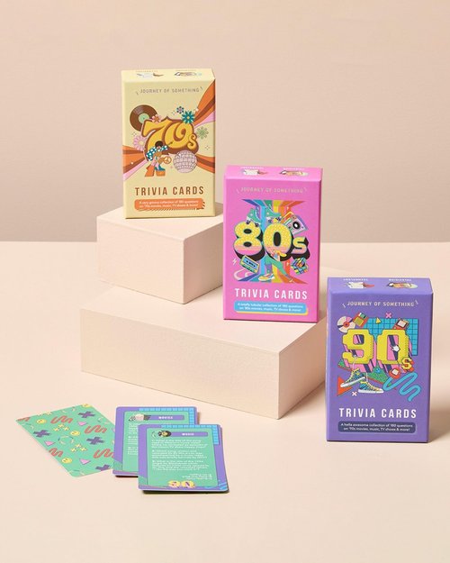 Journey of Something 80s Trivia Card Game ??Fun Adult Party Game