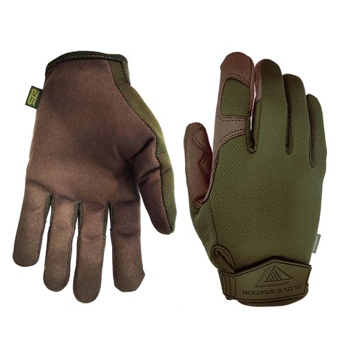 Glove Station Tactical Gloves, 3-Pack Bundle – Tactical Gear for Men & Women, Airsoft and Paintball Gear for Outdoor Sports, Motorcycle Gloves for Riding, Patrol, and Combat Training