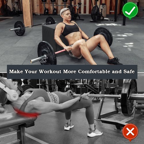 Fitness Hip Thrust Box Hip Thrust Bench Machine at Home for Hip Thrust and Glute Bridge Exercise Multi-Functional Whole Body Workout Box Glute Workout Equipment