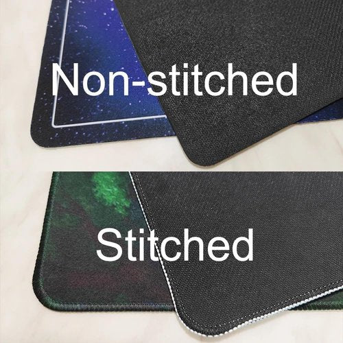 Custom playmat 24x14 Inches - Non-Slip Play Mat with Storage Bag, Printable Play Area & Optional Stitched Edges for Tabletop Games, Keyboard, Office & Home Use