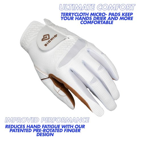 Bionic Women's RelaxGrip 2.0 DX Golf Glove, Left Hand, Medium
