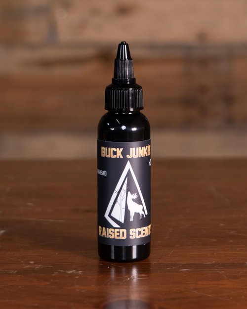 The Rub Tree Special - Buck Junkie Oil & Spray + Rub n' Scrape Rake | Natural Gland-Based Application Kit for Scrapes and Rub Post Setups | Raised Scents