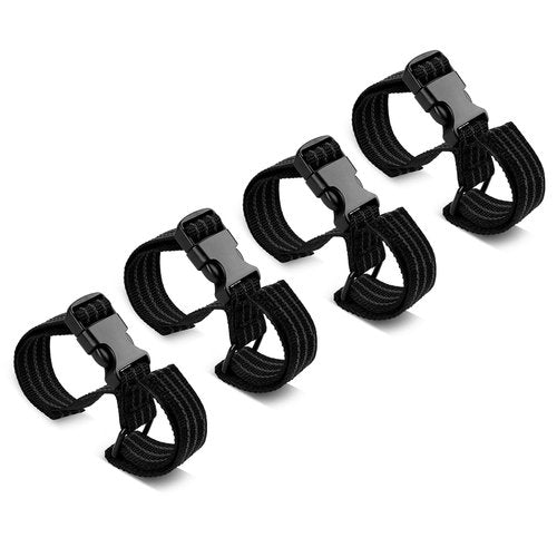 Mixsuper 4pcs Shovel Holder for Roof Rack for 1-4 Inches Tools Equipment Quick Release UTV Roof Rack Nylon Holder Adjustable Shovel Holder Easy Installation UTV Roof Rack Accessories