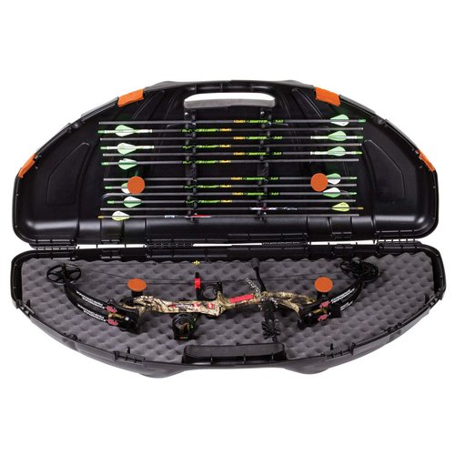 Flambeau Outdoors 6461SC Safe Shot Bow Case, Portable Bow Storage,Black