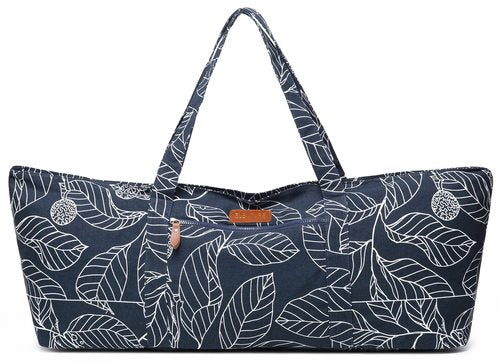 ELENTURE Large Yoga Mat Bag for Women Men, Travel Gym Bag for Pilates Office Beach Workout, Yoga Mat Tote Carrier with Mat Strap for 1/4" 1/2" Thick Exercise Yoga Mat