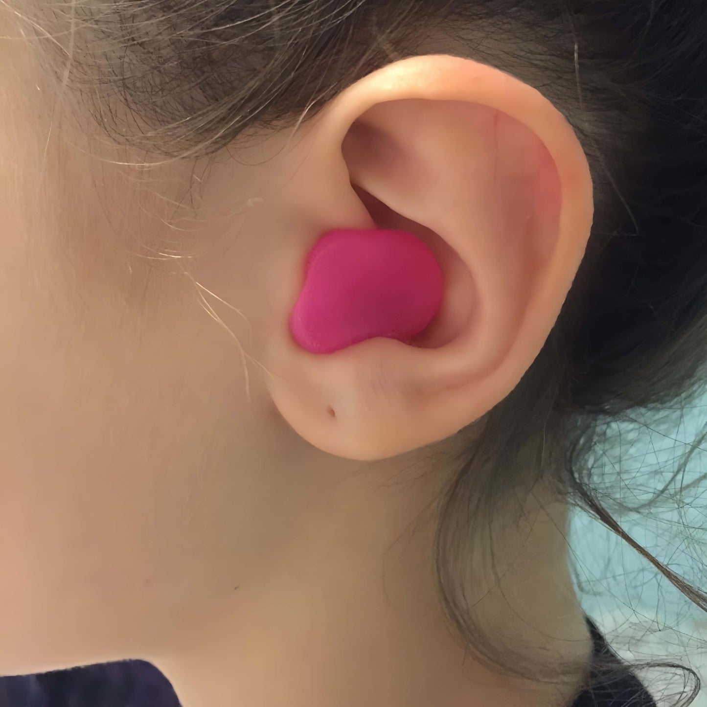 Gyonyx 4 Pair Moldable Silicone Ear Plugs for Swimming, Sleeping, Concerts, Reusable Waterproof Swimming Ear Plugs for Adult, Men, Women, Water Play Accessories for Surfing, Floating, Pool