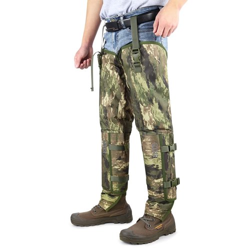 HUNTARMOR Snake Guard Gaiter Chaps: Total Protection Snake Chaps, Ankle to Thigh Snake FP Chap, Hunting Gear with Full Protection for Legs from Snake Bites & Briar Thorns & Brush