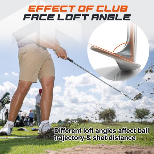 FULL CHOICE 70 Degree Golf Sand Wedge, Forged Golf Wedge for Men Women Right Hand, Milled Face for More Spin
