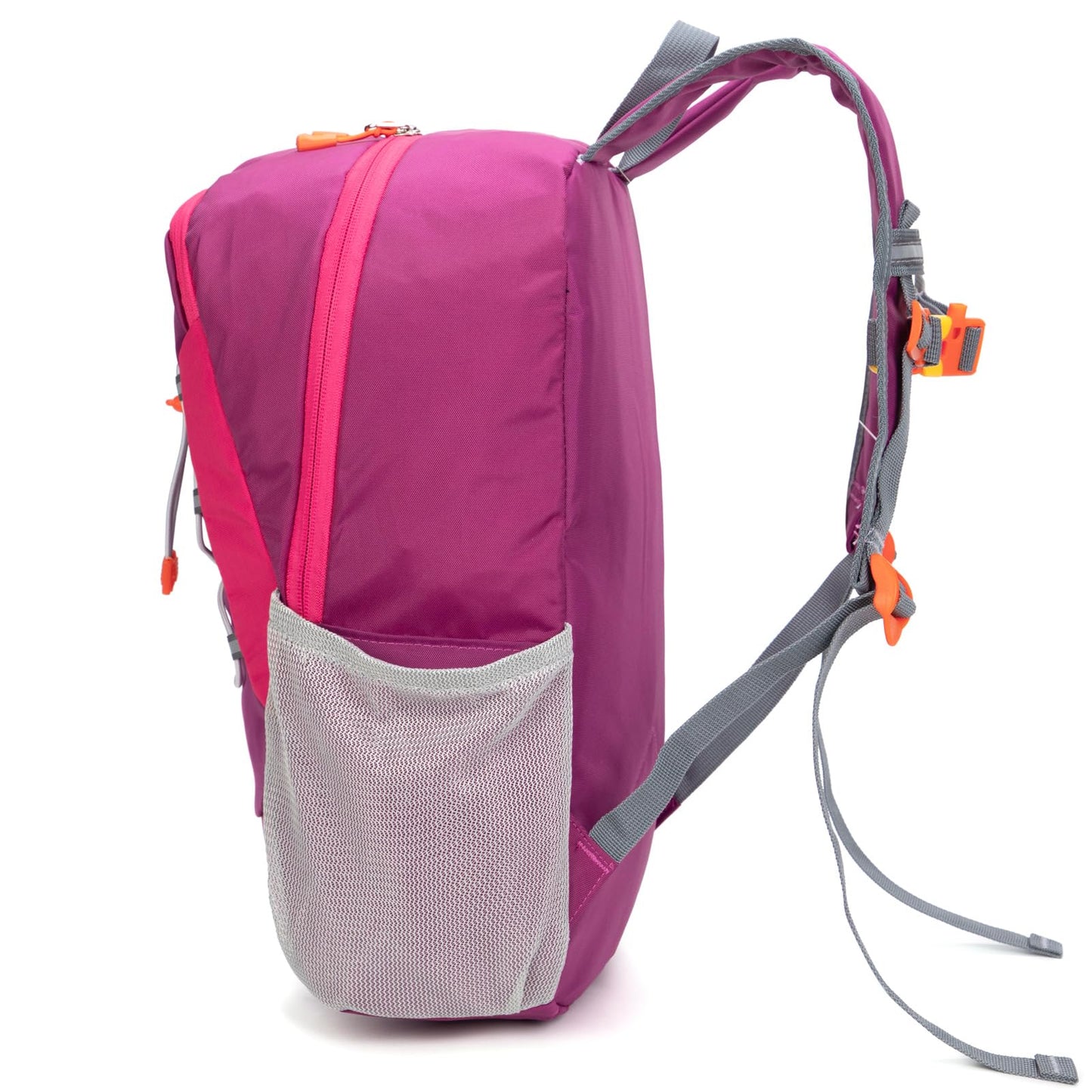 IVYGREEN Little Kids Hiking Backpack for Boys or Girls, Small Daypack for Camping or Travel (Purple, Medium)
