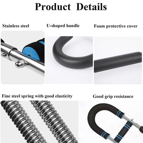 Twister Arm Trainer, Adjustable Chest Workout Equipment, Arm Trainer for Men, Arm Exercise Equipment, Chest Trainer for Men, Shoulders and Forearms Muscle Training Fitness Equipment