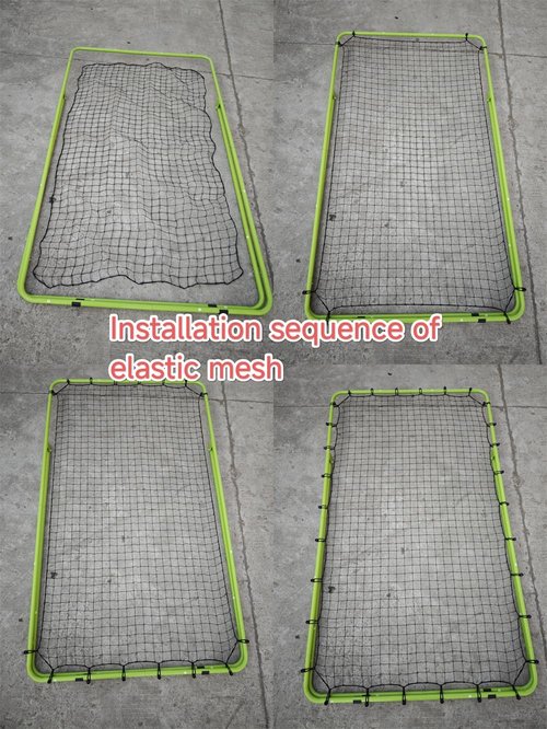 7 * 4FT Volleyball Rebounder Training Net, Five Adjustable Training Nets, Can Be Used from Multiple Angles to Meet Your Various Training Needs.Equipped with A Tote Bag for Easy Portability.