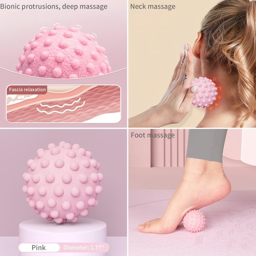 ywduoying 15 PCS Pilates Essential Kit for Women Pilates Ring Ball Resistance Bands Exercise Equipment for Home Workouts (Pink)