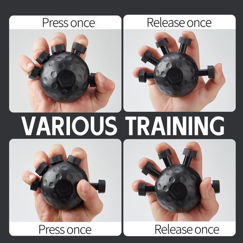 Finger Grip Strengthener, 2025 Upgraded Hand Grip Strengthener Finger Exerciser,Hand Strengthening Devices, Finger Exerciser Gripper, Vein Grip Strength Tool, Adjustable Hand Gripper Strengthener
