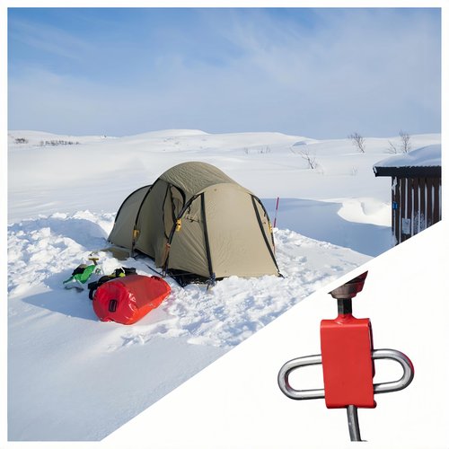 Raneped 43416 Anchor Install Adapter，ice Anchor Drill Adapter，Shelters