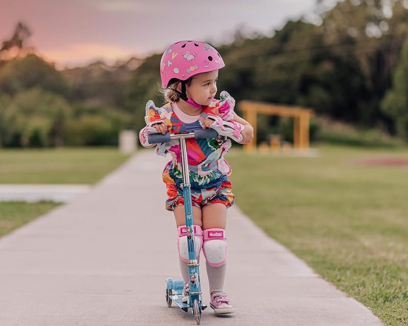 Girls in Wonderland Variation: Simply Kids Bike Helmet with DIY Stickers, CPSC & CE Certified