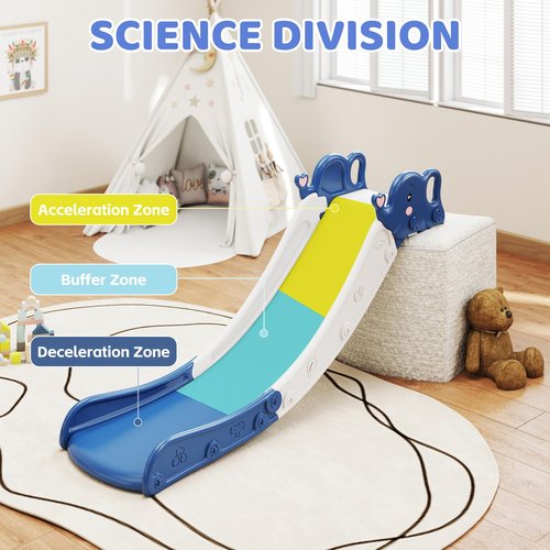 GITAWUSA Indoor Toddler Slide for 1-3 Couch Slide for Kid, Baby Plastic Playset,Used with Sofa Bed Stairs，Easy Install Store, Safe and Durable