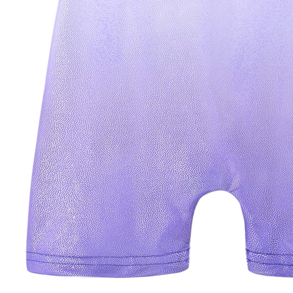 HOZIY Gymnastics Leotards for Toddler Girls 2t 3t Purple Snow Sparkles Snowflakes