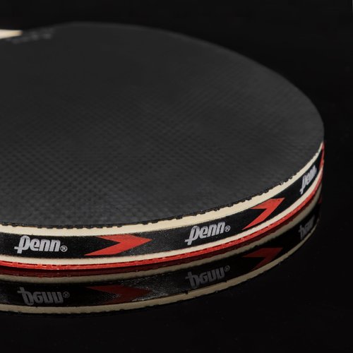 Penn 5.0 Professional Ping Pong Paddle - Table Tennis Paddle with 7-ply Blade, Supreme Track Rubber, and Ultra-Sponge Backing