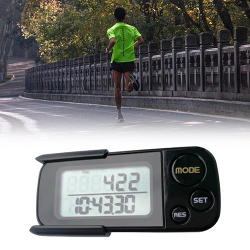 Colaxi 3D Pedometer Counter Walking Calorie Counter Distance Convenient Pedometer Accurate Professional Digital Step Running