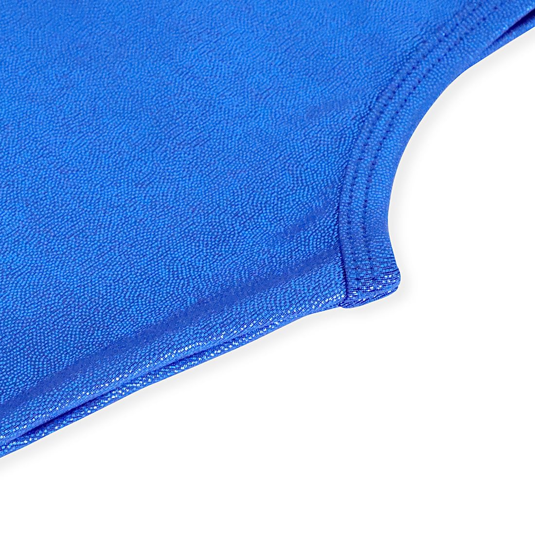HOZIY Gymnastics Leotards for Girls 5t Size 5-6 Years Toddlers Little Girl Biketards Unitards Dance Tumbling Outfits Solid Color Blue Sparkly Shiny