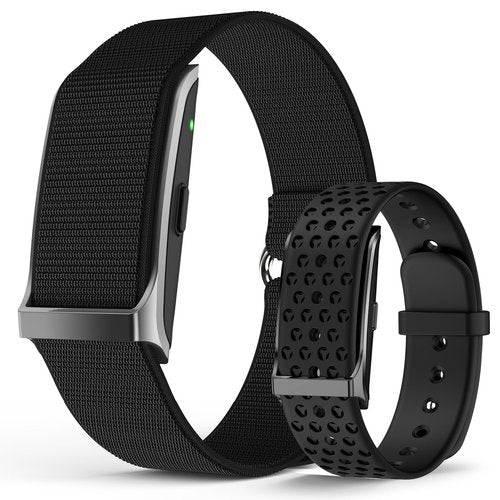 Smart Bracelet, Wearable Activity & Fitness Tracker Band, 24H Sleep Tracker, All-Day Continuous Heart Rate Blood Pressure Stress HRV Monitor, 120+ Sport Modes Smart Wristband with Free APP 2 Bands