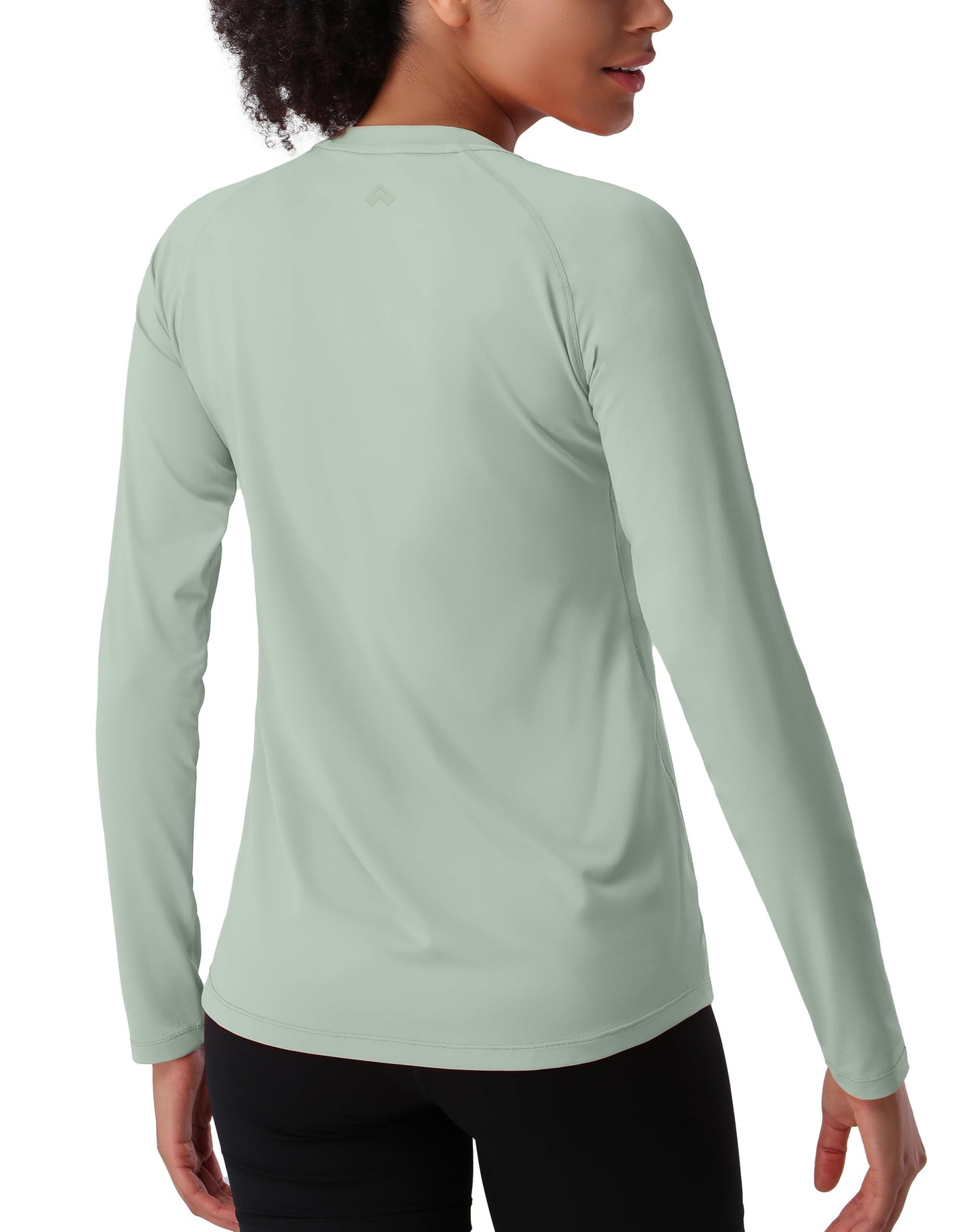 Pioneer Camp Women's UPF 50+ Sun Shirts Long Sleeve UV Protection Rash Guard Lightweight Quick Dry SPF Hiking Tops Outdoor Sage Green