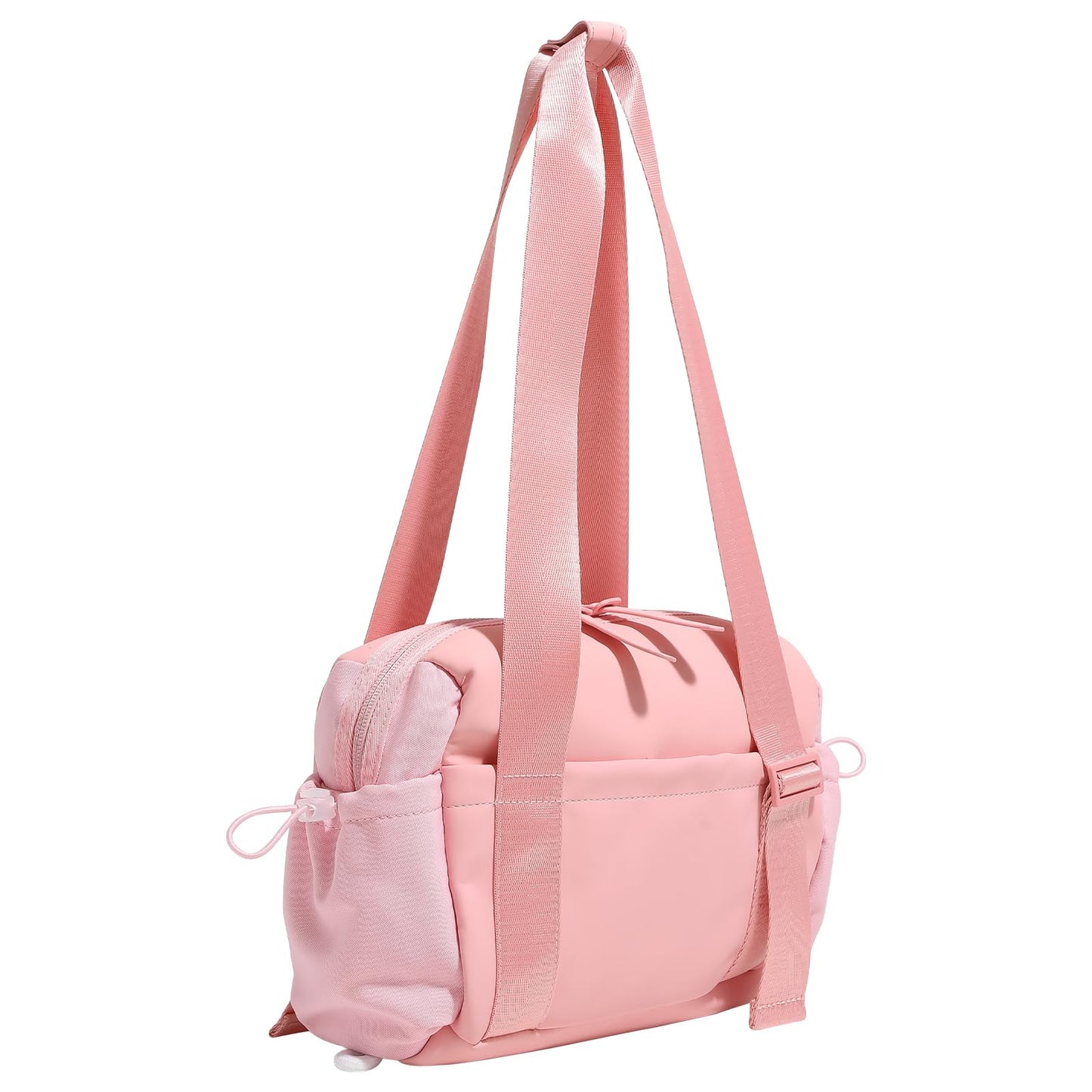 Small Gym Bag for Women Mini Gym Duffle Bag with Wet Compartment,mini duffle Tote Bag small duffle bag for Workout/Sport/Travel (Pink)