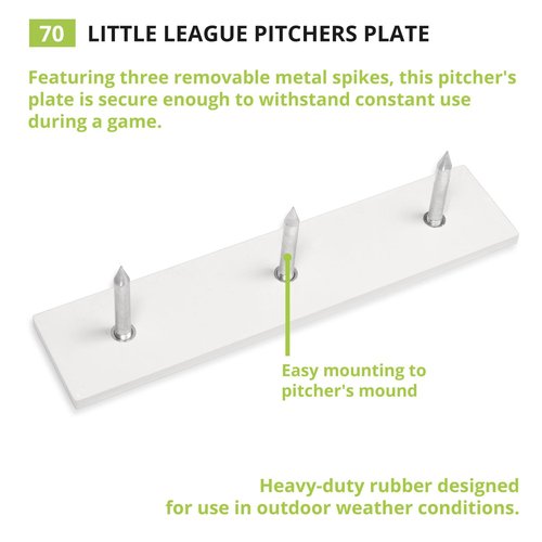 Champion Sports Youth Pitcher's Plate
