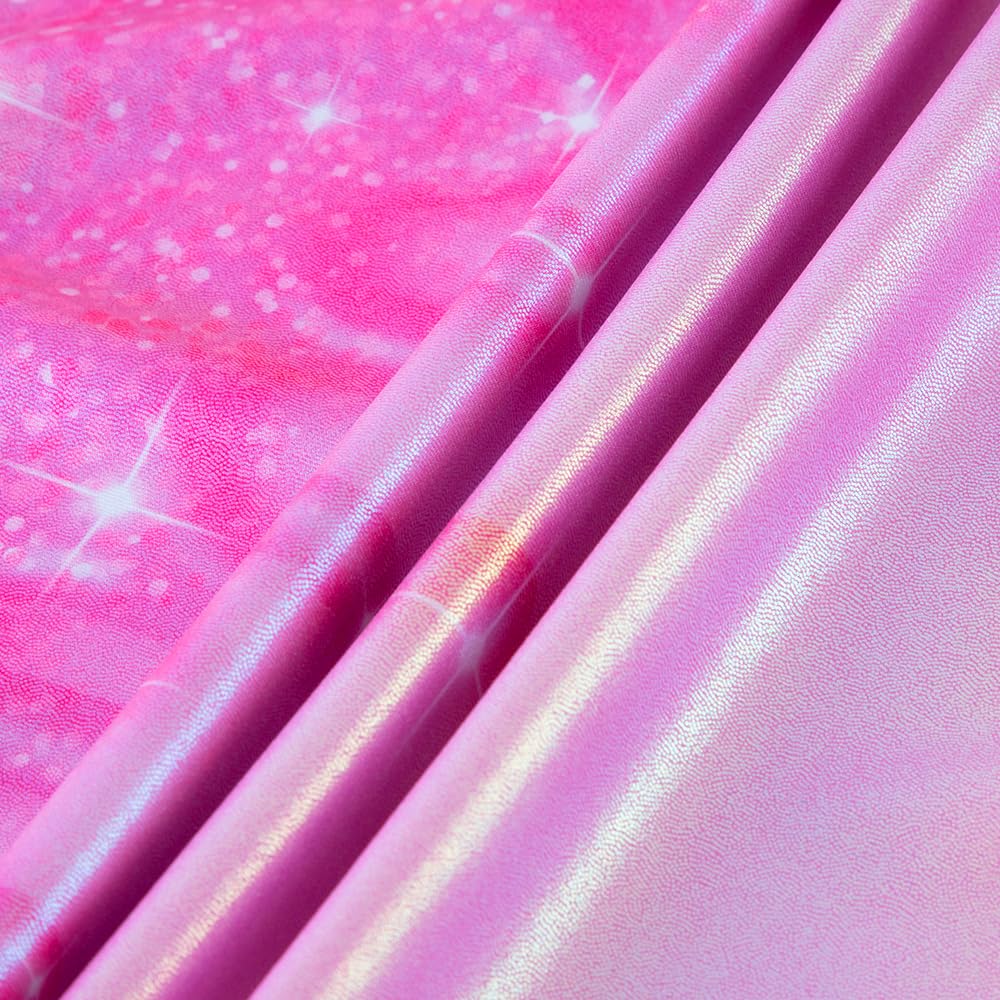 Gymnastics Leotards for Girls Toddler Ballet Dance Tumbling Outfits 4t 5t Kids Sleeveless Gymnastic Biketard with Shorts Sparkly Dancwear Unitards Clothes Bodysuit (Pink Glitter, 4-5T)