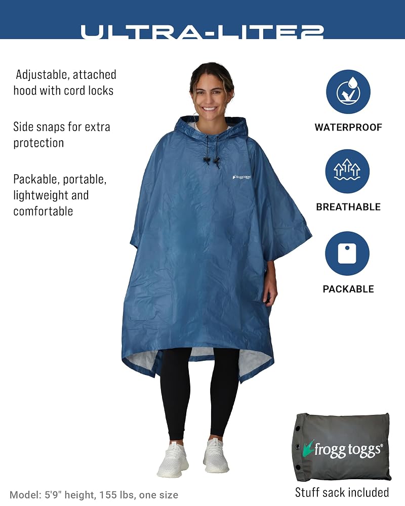 Ultra-Lite2 Waterproof Breathable Poncho