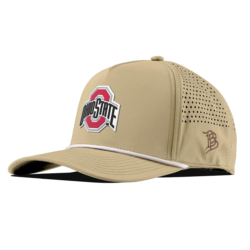 Ohio State Curved Bill Rope Hat - One Size Desert
