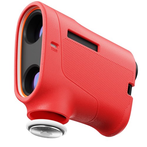 TUSITA Silicone Case Compatible with Garmin Approach Z30 Laser Golf Rangefinder Accessories Compatible with AirTag, Red
