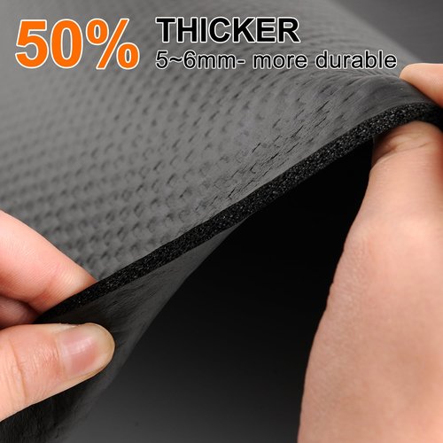 Exercise Equipment Mats For Floor,Treadmill Mat,Foldable Treadmill Mat,Walking Pad Mat For Carpet,Exercise Bike Mat,Under Elliptical Mat, Rowing Machine Mat,Mat For Tread Mill
