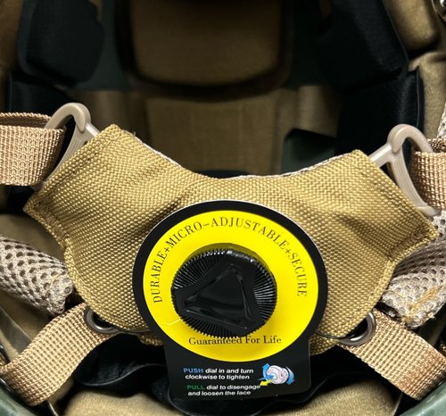 Coyote Brown Level IIIA High Cut Fast Tactical Helmet with Accessory Mounts (L 57-60CM)