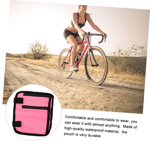 VILLFUL Sports Leg Bag Ankle Pouch for Outdoor Activities Lightweight Calf Phone Holder for Camping Hiking and Cycling for Mobile Phones and Cards Stylish Design
