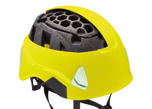 PETZL, Strato Vent Hi-Viz Helmet, Yellow