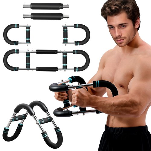 Twister Arm Trainer, 40-110 Lb Adjustable Spring Resistance Chest & Arm Workout Equipment, Detachable Portable Trainer for Home Workout Equipment