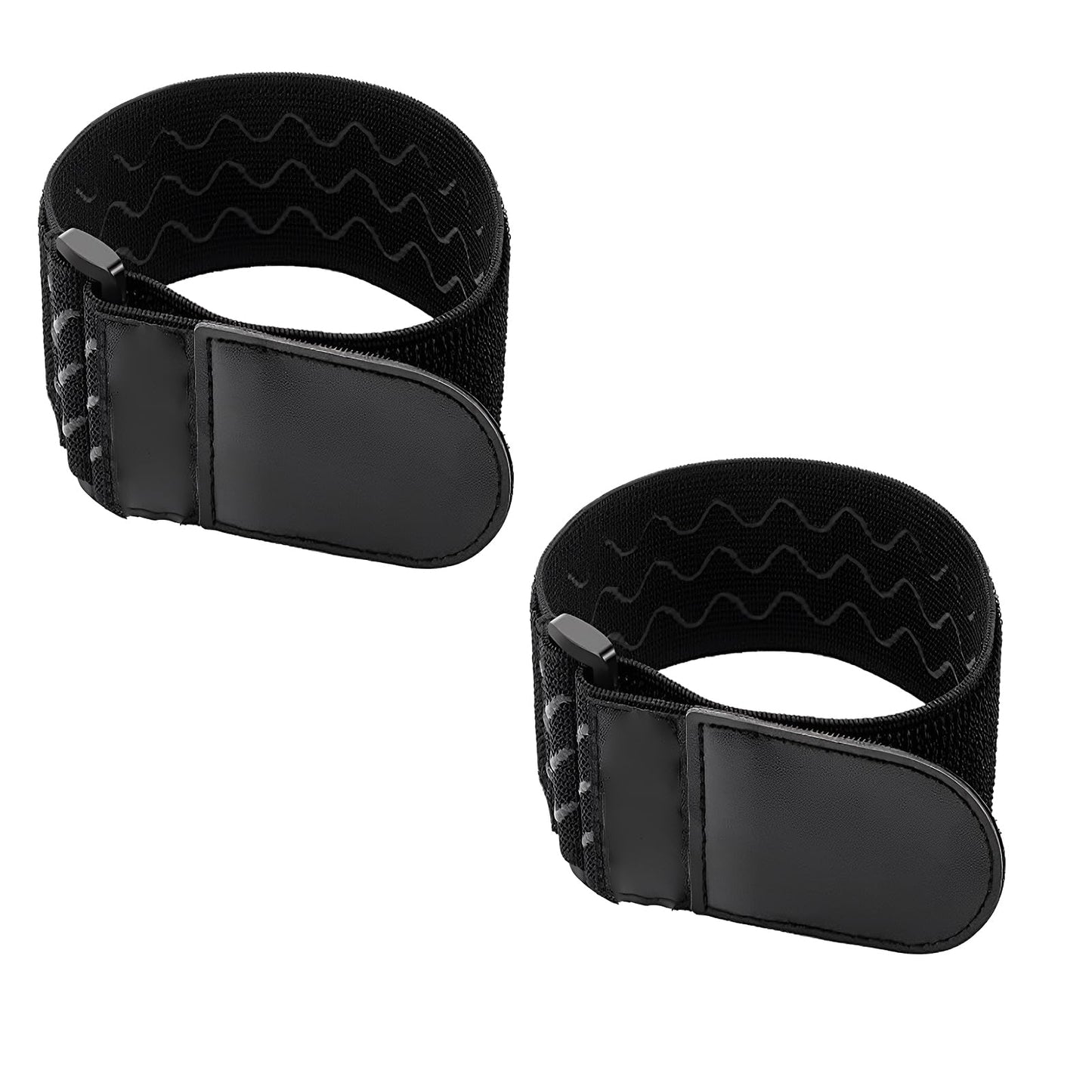 2Pcs Adjustable Elastic Boot Straps for Men, Boots Ankle Fastening Straps for Cowboy, Pant Leg Non Slip Ankle Bands for Biking Hiking Fishing Hunting Wading Gardening Traveling Military Uniforms